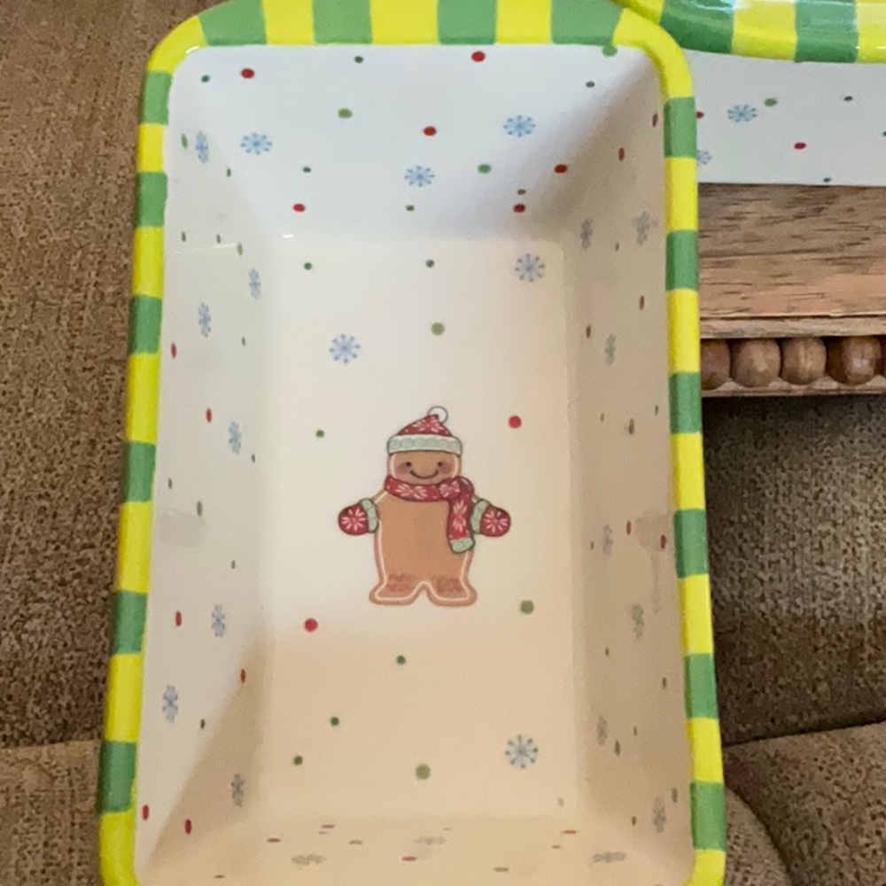 Temptations Holiday Ovenware by Tara Winter penguins 12 oz Mini Loaf Pans (3) - Picture 14 of 14